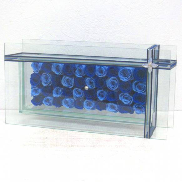 《Preserved Flower》Glass Frame(Luxury Blue) 一般カテゴリー