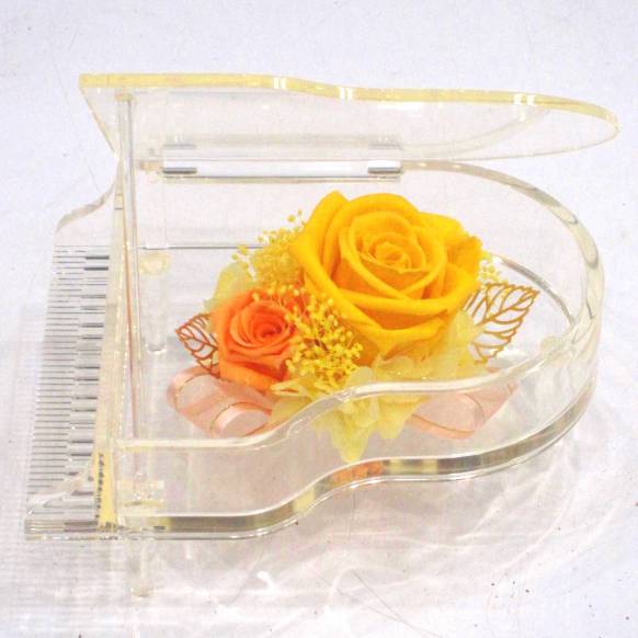 一般カテゴリー,《Preserved Flower》Acrylic Piano (Yellow&Orange ) ,花樹園