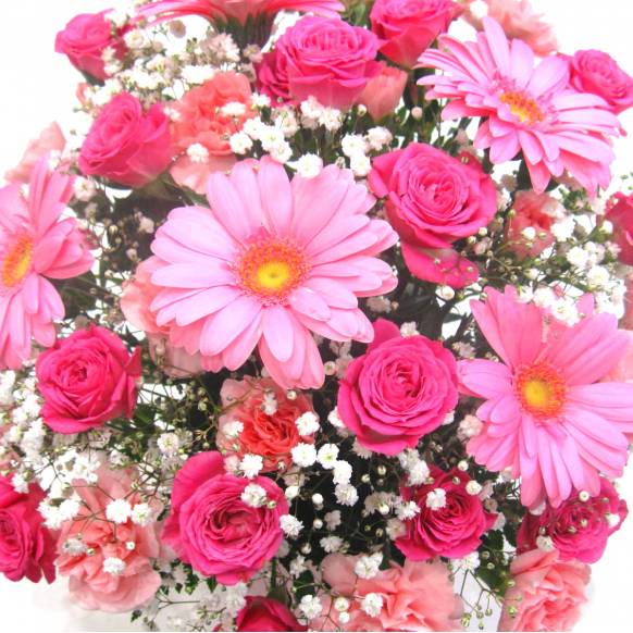 お取り寄せ オリジナルフラワー 《Flower arrangement》Pinky Gerbera