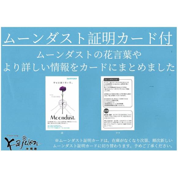 一般カテゴリー,《Flower arrangement》 Moondust,花樹園