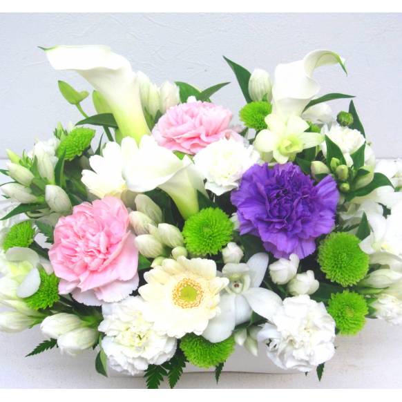 【直接引き取り】人工花アレンジメント 大きめプランター 2410FB1 直接引き取り】人工花アレンジメント 大きめプランター 2410FB1