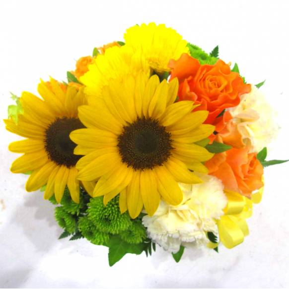 一般カテゴリー,《Flower arrangement》Lovely Sunflower,フラワーショップ花樹園