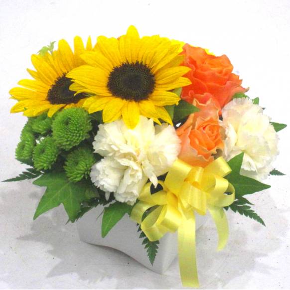 一般カテゴリー,《Flower arrangement》Lovely Sunflower,フラワーショップ花樹園
