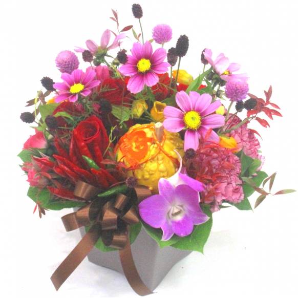 《Halloween arrangement》Happy Autumn一般カテゴリー