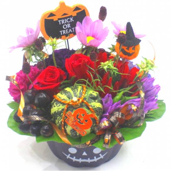 《Halloween arrangement》Happy Pumpkin(PU)一般カテゴリー