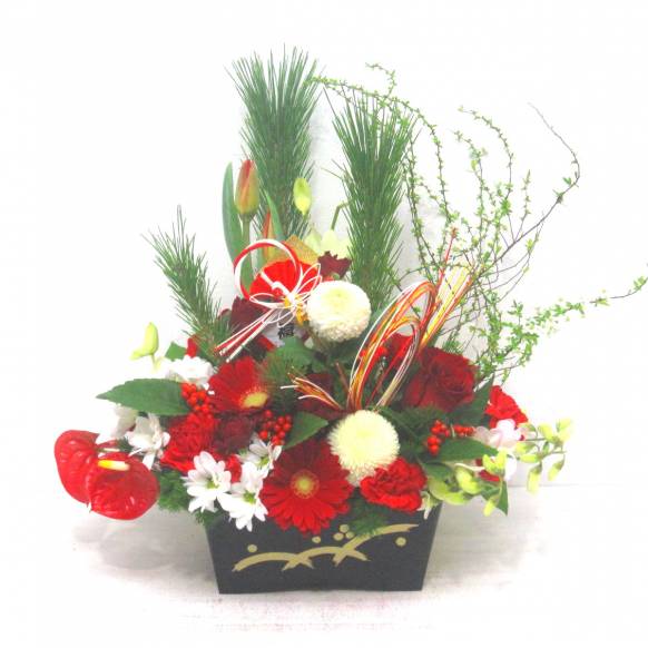 《Flower arrangement》Good luck is coming year 一般カテゴリー