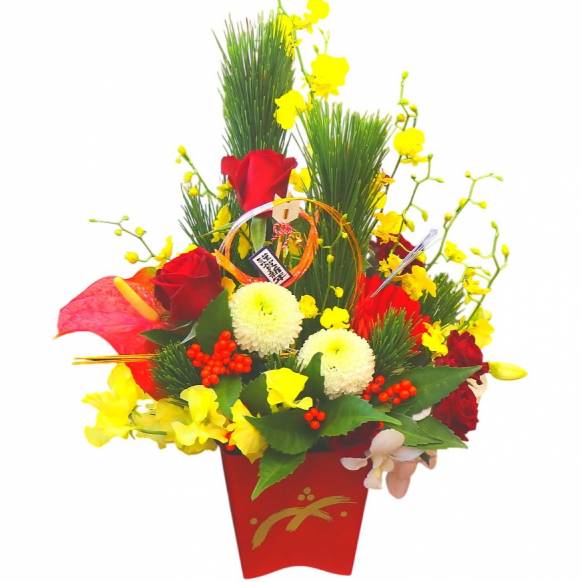 《Flower arrangement》Have a wonderful New Year一般カテゴリー