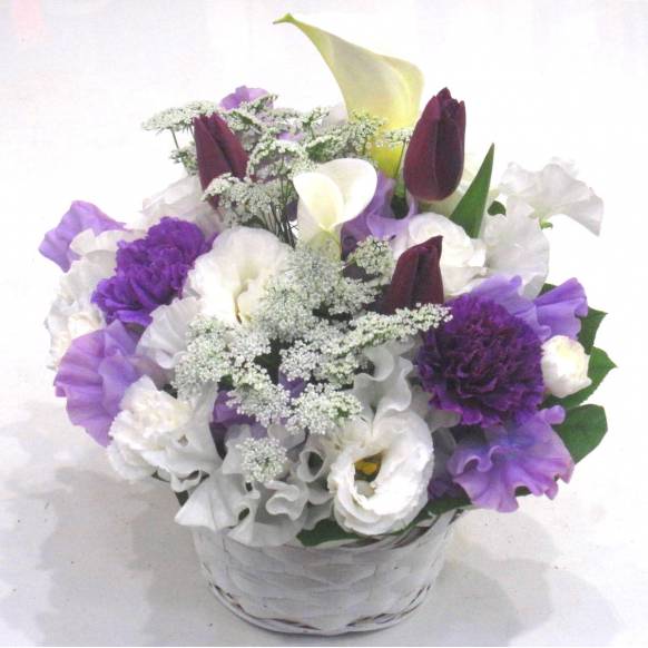 一般カテゴリー,《Funal arrangement》Spring Memorial Purple,花樹園