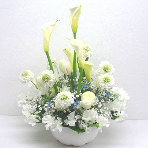 一般カテゴリー,《Funal arrangement》Spring Memory Natural White,花樹園