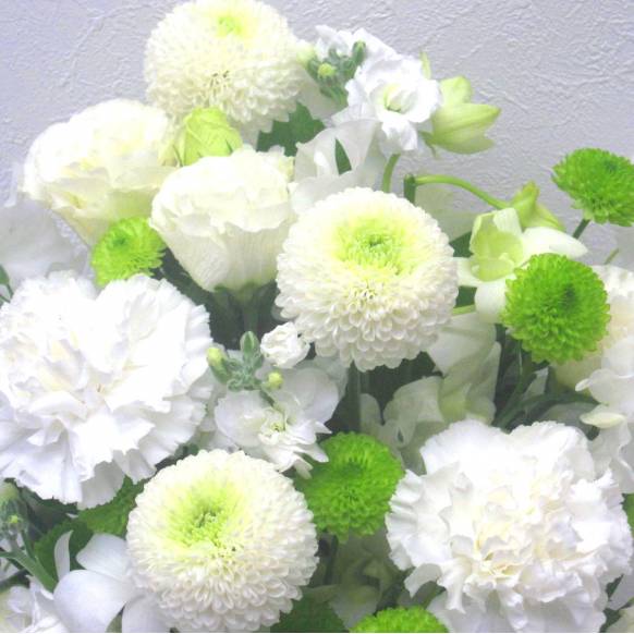 一般カテゴリー,《Funal arrangement》Spring White & Green,花樹園