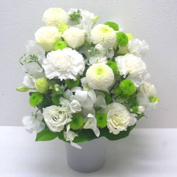 一般カテゴリー,《Funal arrangement》Spring White & Green,花樹園