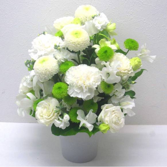 一般カテゴリー,《Funal arrangement》Spring White & Green,花樹園