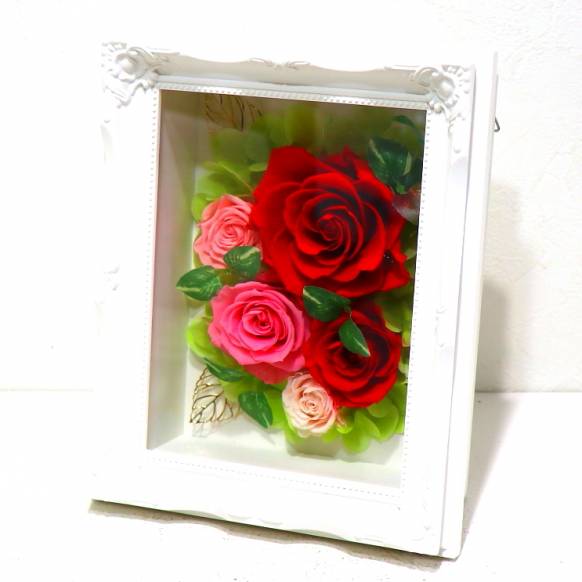 《Preserved Flower》Renaissance Frame (Pink & Red)一般カテゴリー