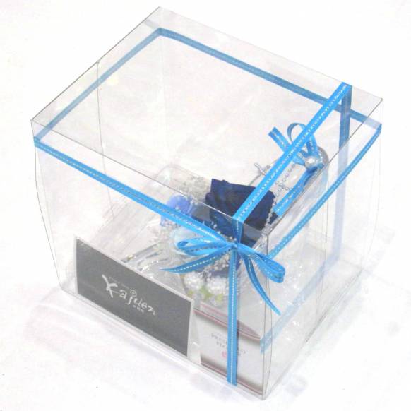 一般カテゴリー,《Preserved Flower》Acrylic High heels Blue,フラワーショップ花樹園