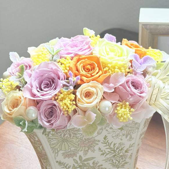 一般カテゴリー,《Preserved Flower》Luxury Pastel Harmony,フラワーショップ花樹園