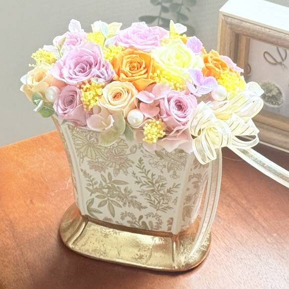 一般カテゴリー,《Preserved Flower》Luxury Pastel Harmony,フラワーショップ花樹園