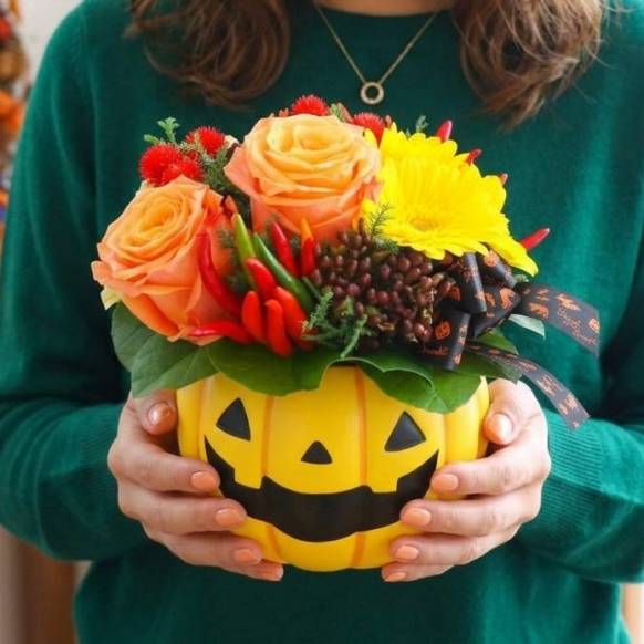 《Halloween arrangement》Elegant Pumpkin一般カテゴリー