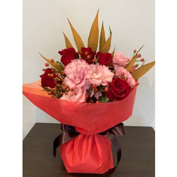 お取り寄せ オリジナルフラワー スタンディングブーケ｜花キューピット