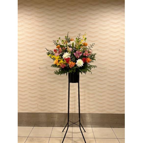 スタンディングブーケ　カラフル