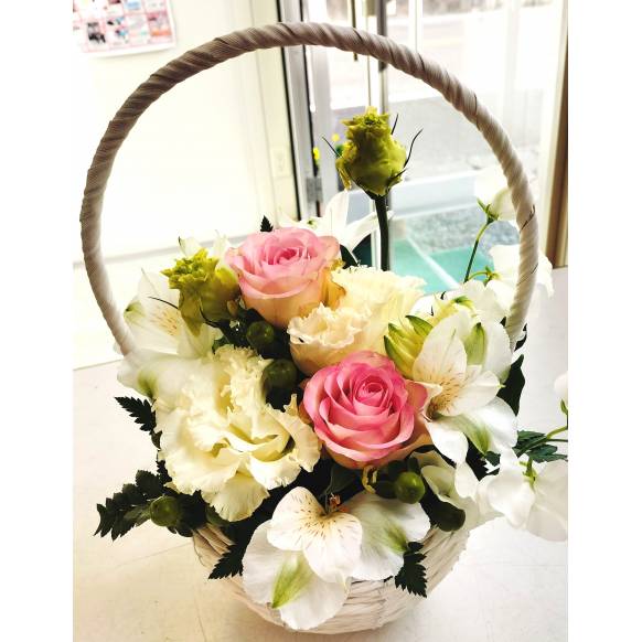 お取り寄せ オリジナルフラワー 赤ガーベラのアレンジメント｜花