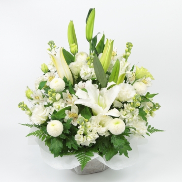 9001311【一般カテゴリー】御供アレンジメント（白）
