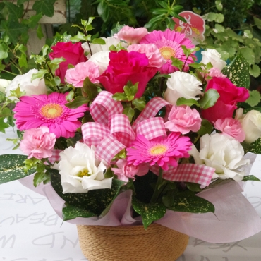 十三花園 おまかせ アレンジメント インターネット花キューピット フラワーギフト 手渡し 十三花園 おまかせ アレンジメント インターネット花キューピット フラワーギフト 手渡し