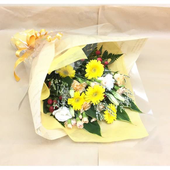一般カテゴリー,おまかせ花束 3000円(イエロー系),フローリスト花彩
