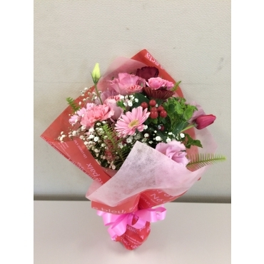赤 ピンクの花束 インターネット花キューピット フラワーギフト 手渡し 赤 ピンクの花束 インターネット花キューピット フラワーギフト 手渡し
