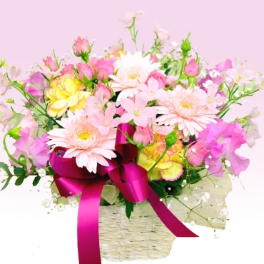 おまかせアレンジメント インターネット花キューピット フラワーギフト 手渡し おまかせアレンジメント インターネット花キューピット フラワーギフト 手渡し