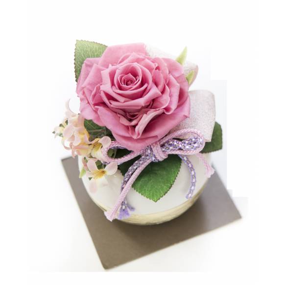 月の華 ピンク ケース入 インターネット花キューピット フラワーギフト 手渡し