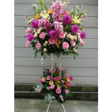 シンプルで豪華な花束
