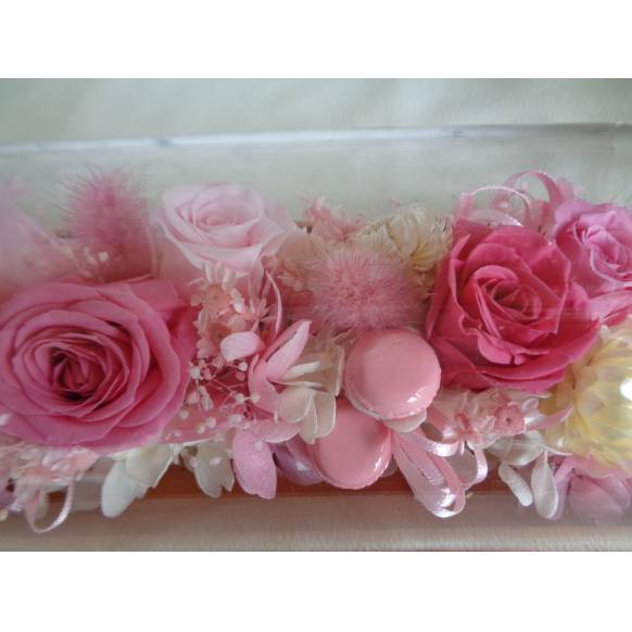 一般カテゴリー,プリザのフラワーロールケーキ・ピンク,緑花園