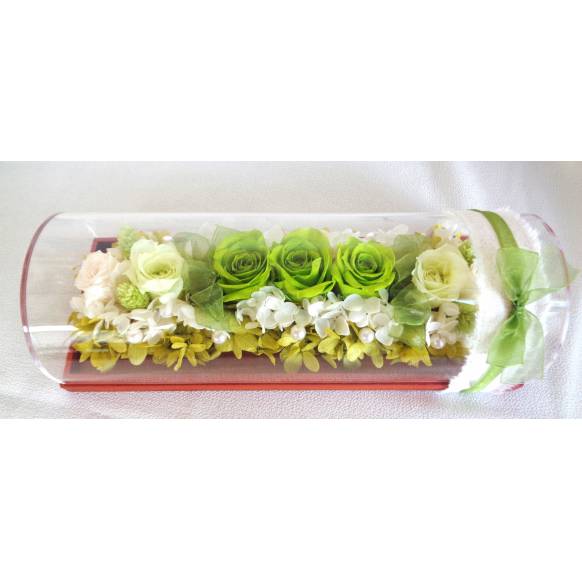 プリザのフラワーロールケーキ・抹茶一般カテゴリー