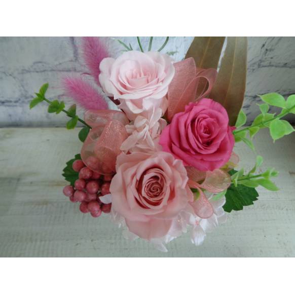 一般カテゴリー,プリザ・バニラピンク,緑花園