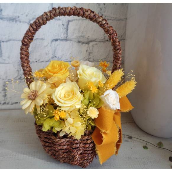 バスケットアレンジ・イエロー一般カテゴリー