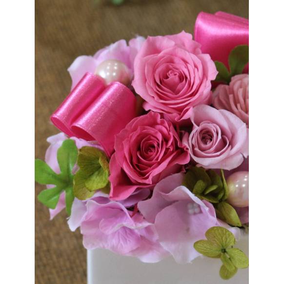 一般カテゴリー,プリザーブドアレンジ「ファーストプリザ/プリンセス」,アグレアーブル花や