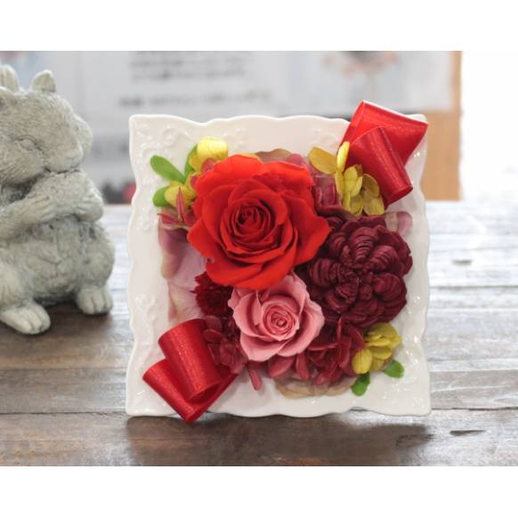 プリザーブドフラワー「パルテール/レッド」一般カテゴリー