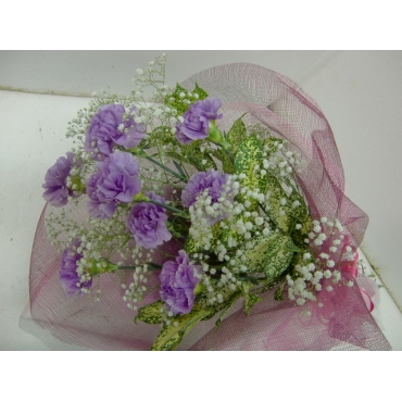 ムーンダストの花束 インターネット花キューピット フラワーギフト 手渡し